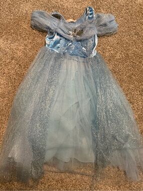 Trish Scully Sparkling Light Blue Tulle Princess Costume Dress - Size 2t